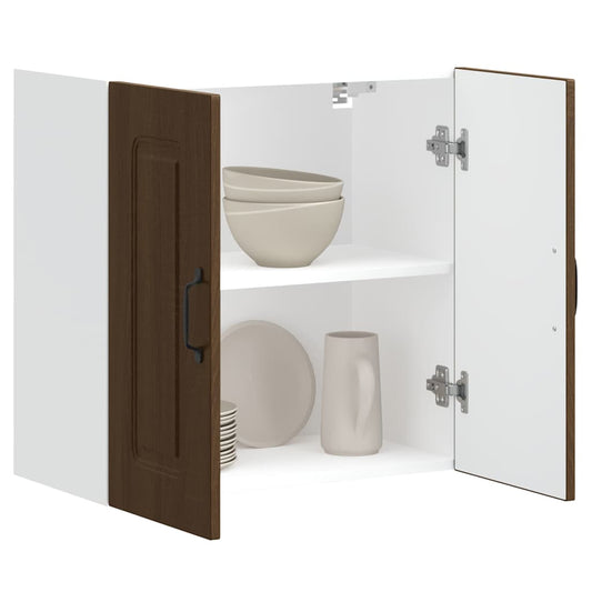 Küchen-Hängeschrank Kalmar Braun Eichen-Optik Holzwerkstoff - Premium Küchenschränke  - Just €76.64! Shop now at homesales4u