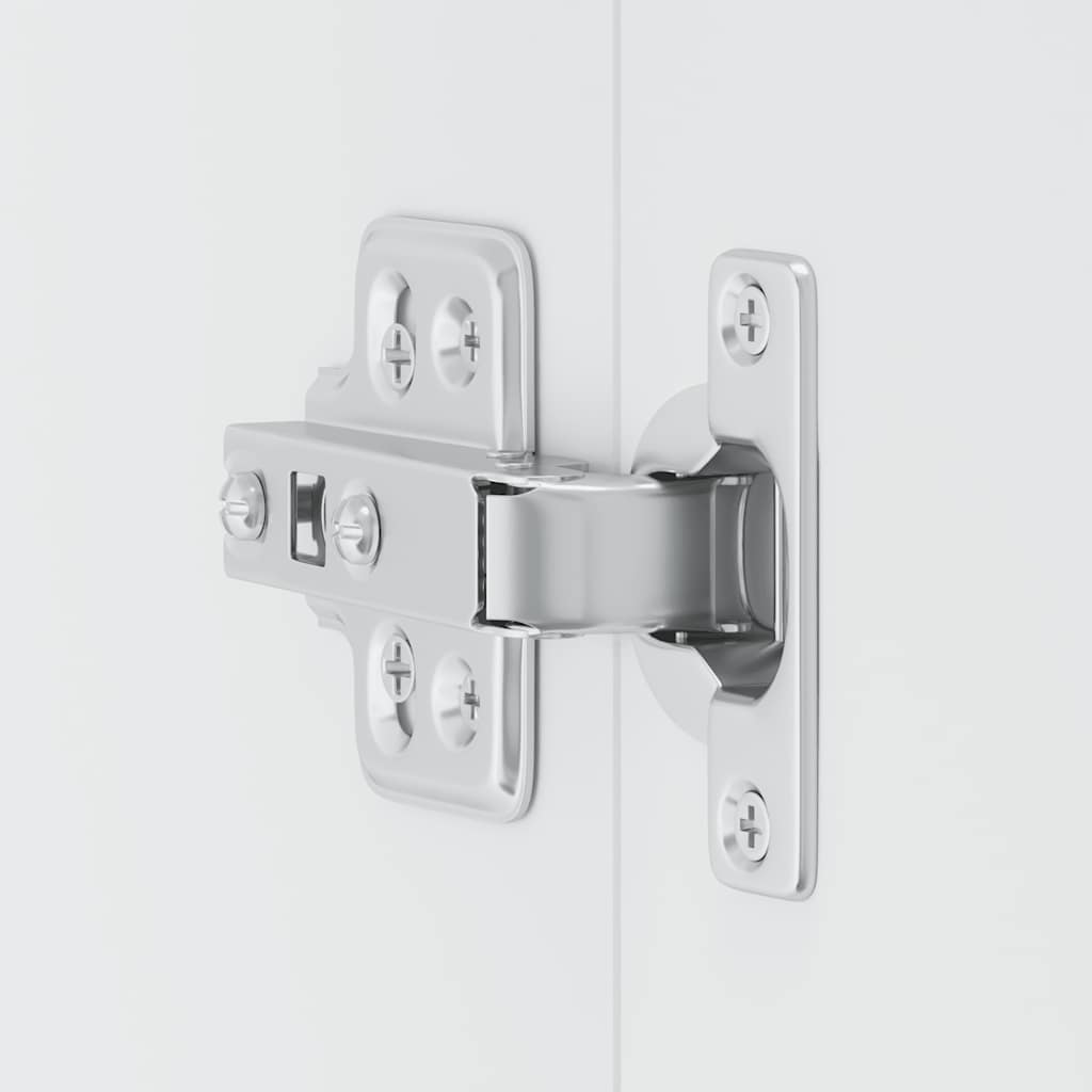 Küchen-Hängeschrank Kalmar Hochglanz-Weiß Holzwerkstoff - Premium Küchenschränke  - Just €97.04! Shop now at homesales4u