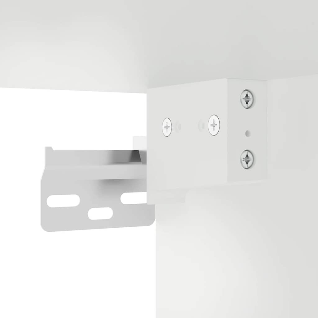 Küchen-Hängeschrank Kalmar Hochglanz-Weiß Holzwerkstoff - Premium Küchenschränke  - Just €97.04! Shop now at homesales4u