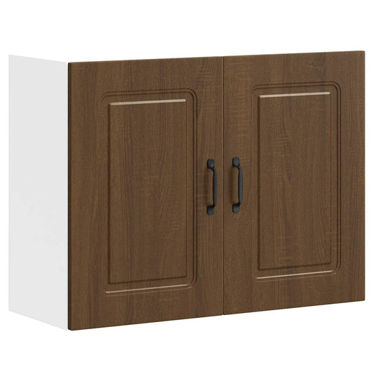 Küchen-Hängeschrank Kalmar Braun Eichen-Optik Holzwerkstoff - Premium Küchenschränke  - Just €90.05! Shop now at homesales4u