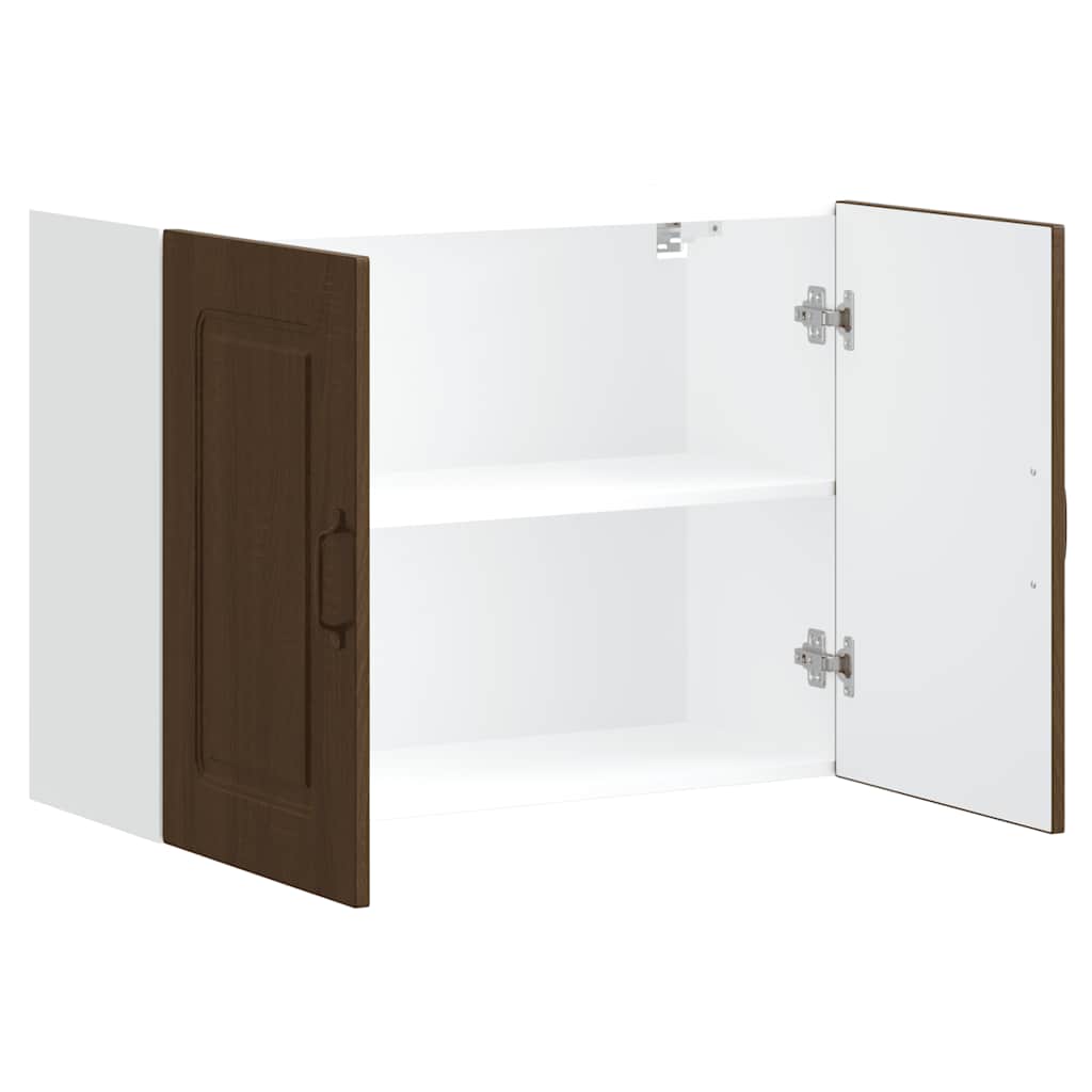 Küchen-Hängeschrank Kalmar Braun Eichen-Optik Holzwerkstoff - Premium Küchenschränke  - Just €90.05! Shop now at homesales4u