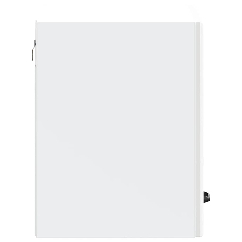 Küchen-Hängeschrank Kalmar Hochglanz-Weiß Holzwerkstoff - Premium Küchenschränke  - Just €79.39! Shop now at homesales4u