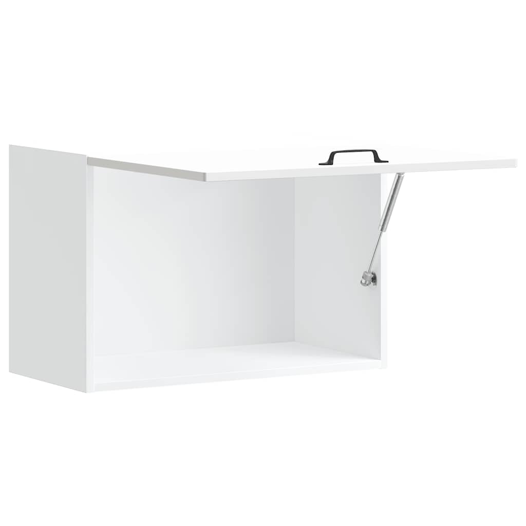 Küchen-Hängeschrank Kalmar Hochglanz-Weiß Holzwerkstoff - Premium Küchenschränke  - Just €79.39! Shop now at homesales4u