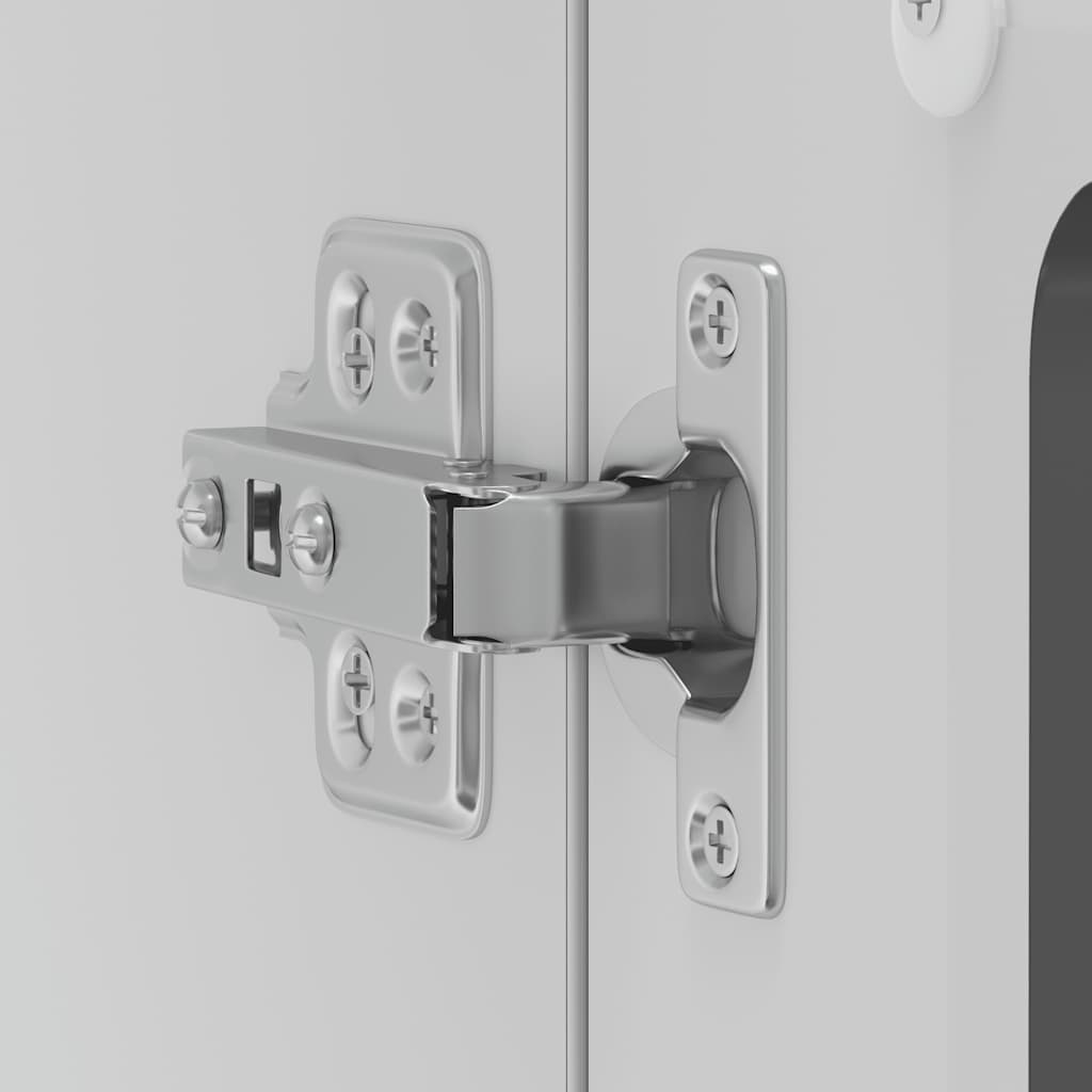 Küchen-Hängeschrank mit Glastür Kalmar Schwarz Holzwerkstoff - Premium Küchenschränke  - Just €110.76! Shop now at homesales4u