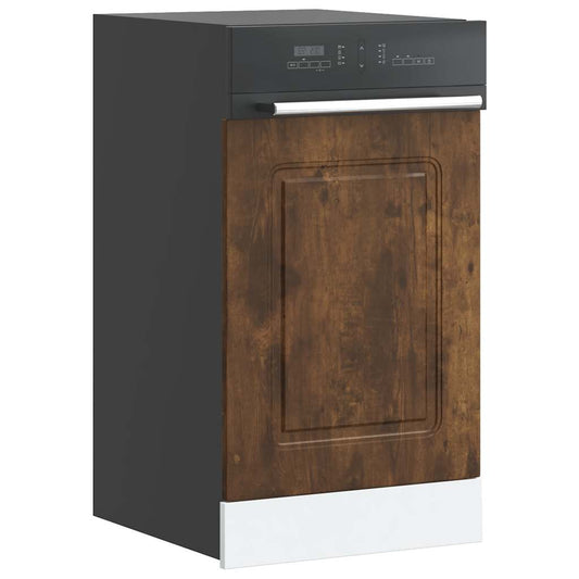 Geschirrspülerblende Kalmar Räuchereiche 45x1,5x67 cm - Premium Küchenschränke  - Just €34.54! Shop now at homesales4u
