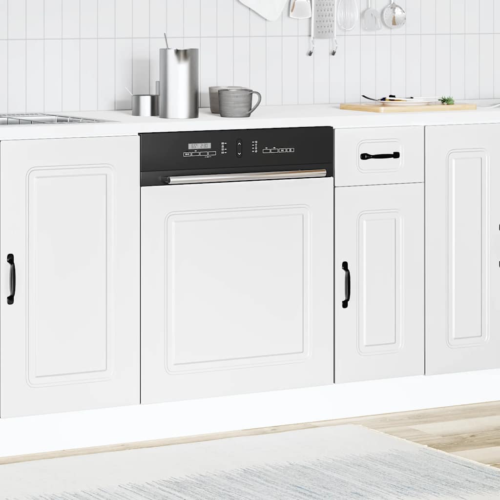 Geschirrspülerblende Kalmar Weiß 60x1,5x67 cm Holzwerkstoff - Premium Küchenschränke  - Just €44.10! Shop now at homesales4u