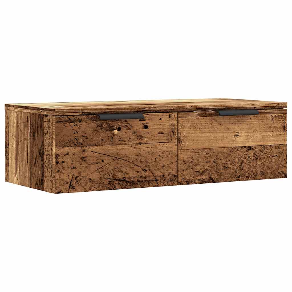 Wandschrank Altholz-Optik 68x30x20 cm Holzwerkstoff - Premium Schränke  - Just €70.72! Shop now at homesales4u