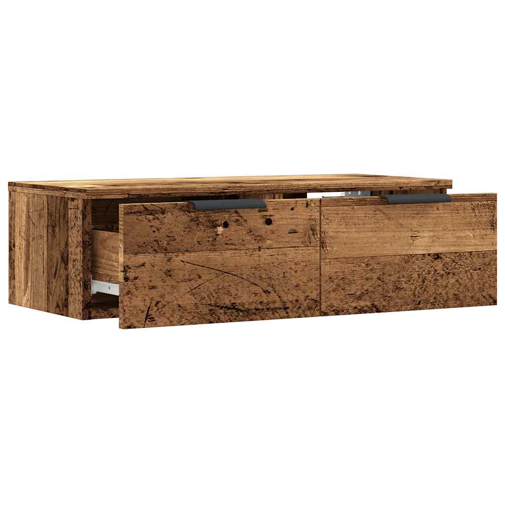 Wandschrank Altholz-Optik 68x30x20 cm Holzwerkstoff - Premium Schränke  - Just €70.72! Shop now at homesales4u