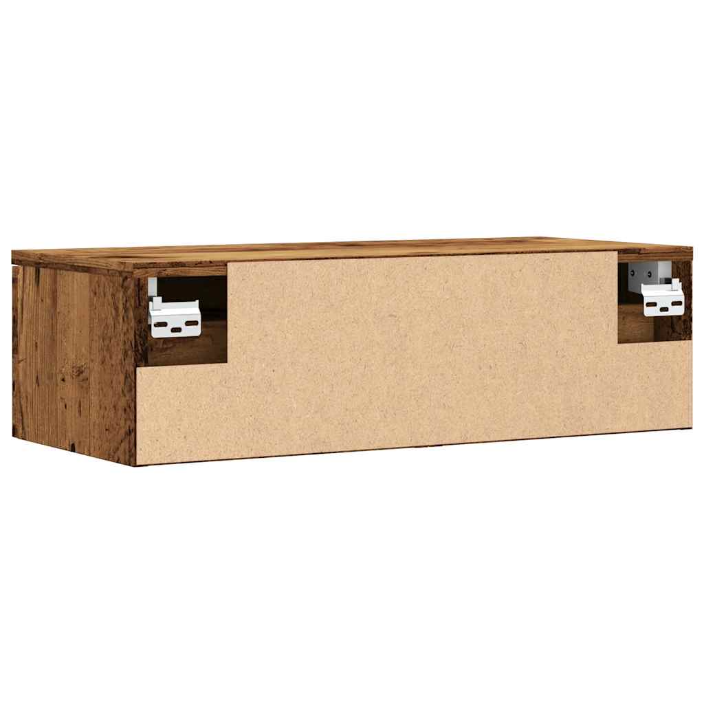 Wandschrank Altholz-Optik 68x30x20 cm Holzwerkstoff - Premium Schränke  - Just €70.72! Shop now at homesales4u
