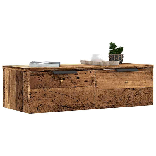 Wandschrank Altholz-Optik 68x30x20 cm Holzwerkstoff - Premium Schränke  - Just €70.72! Shop now at homesales4u