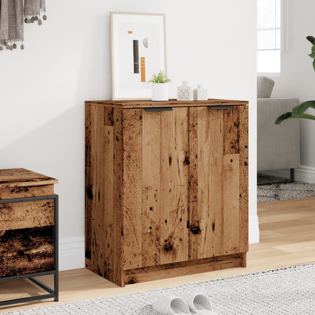 Schuhschrank Altholz-Optik 59x35x70 cm Holzwerkstoff - Premium Schränke  - Just €101.65! Shop now at homesales4u