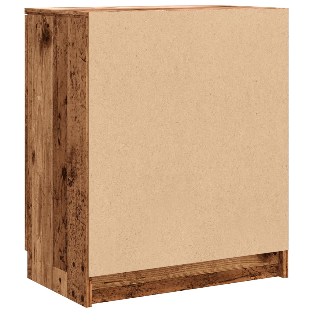 Schuhschrank Altholz-Optik 59x35x70 cm Holzwerkstoff - Premium Schränke  - Just €101.65! Shop now at homesales4u