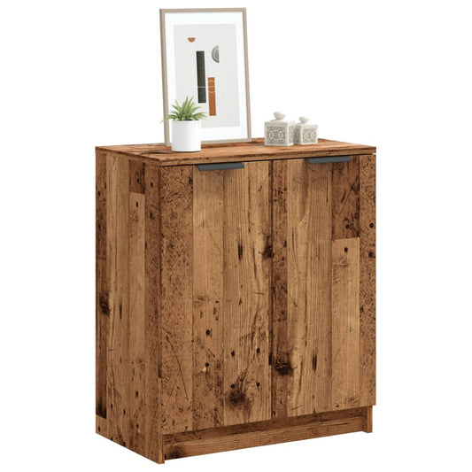 Schuhschrank Altholz-Optik 59x35x70 cm Holzwerkstoff - Premium Schränke  - Just €101.65! Shop now at homesales4u