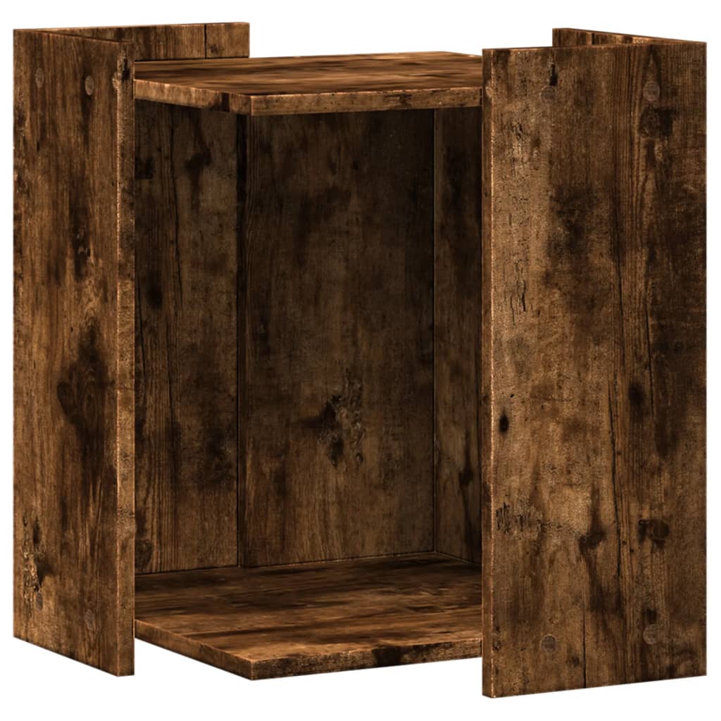 Katzenklo Räuchereiche 42x42x51 cm Holzwerkstoff - Premium Kratzbäume  - Just €58.18! Shop now at homesales4u
