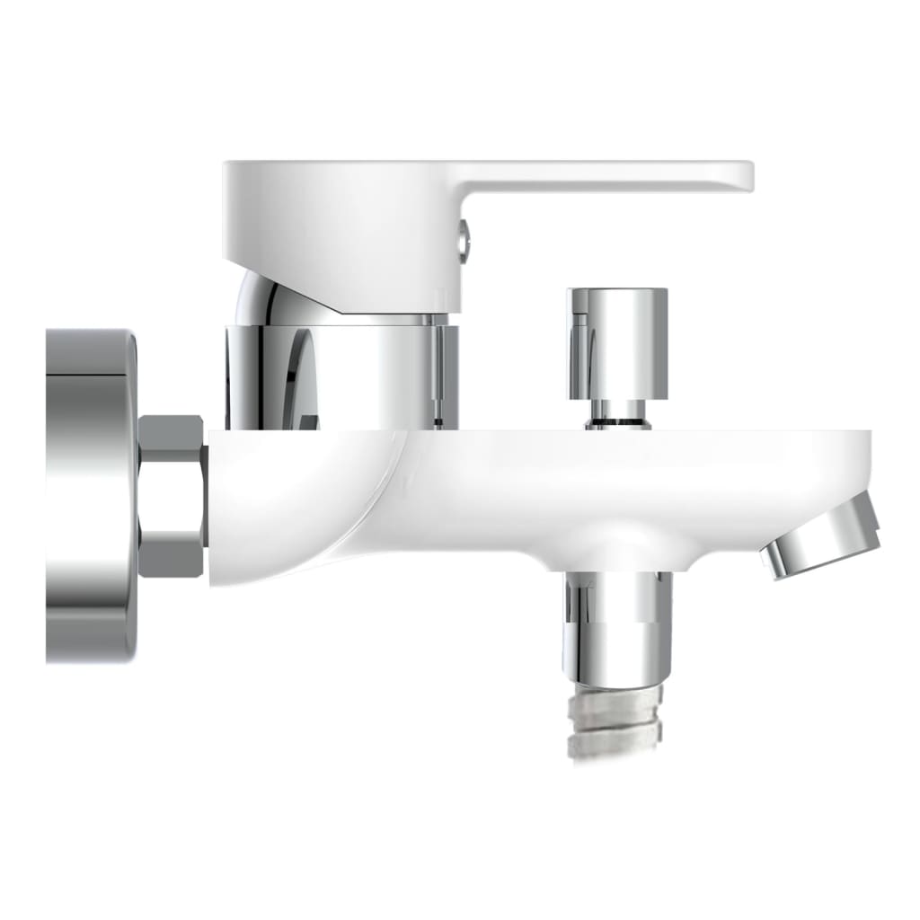 Badewannenarmatur DIZIANI Weiß-Chrom - Premium Armaturen  - Just €107.04! Shop now at homesales4u