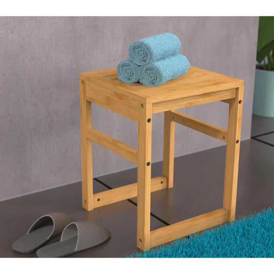 Badhocker 35x35x45 cm Bambus - Premium Duschbänke & -sitze  - Just €79.10! Shop now at homesales4u
