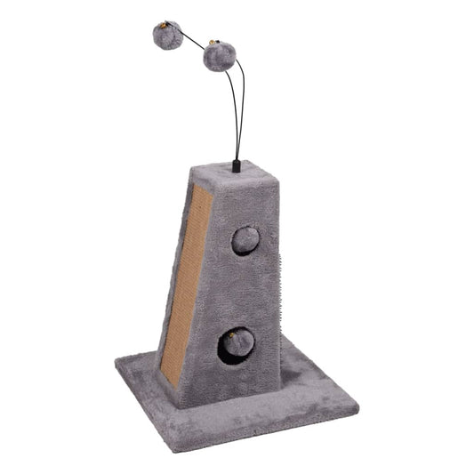 Kratzbaum Lara 35x35x68 cm Grau - Premium Kratzbäume  - Just €44.76! Shop now at homesales4u