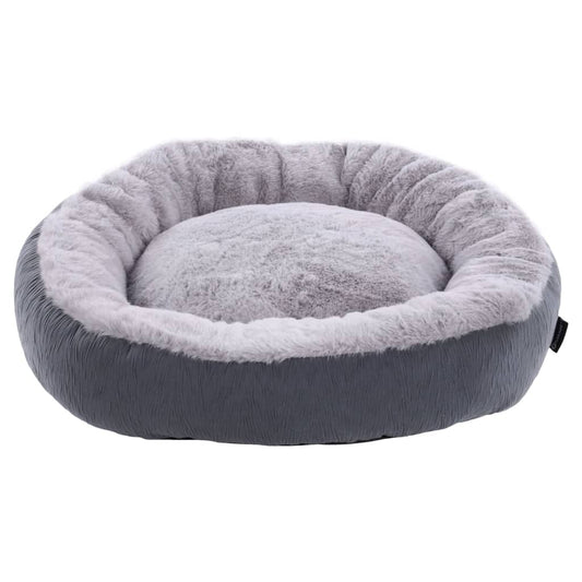 Haustierbett Suza Rund 50x50x15 cm Grau - Premium Hundebetten  - Just €63.10! Shop now at homesales4u