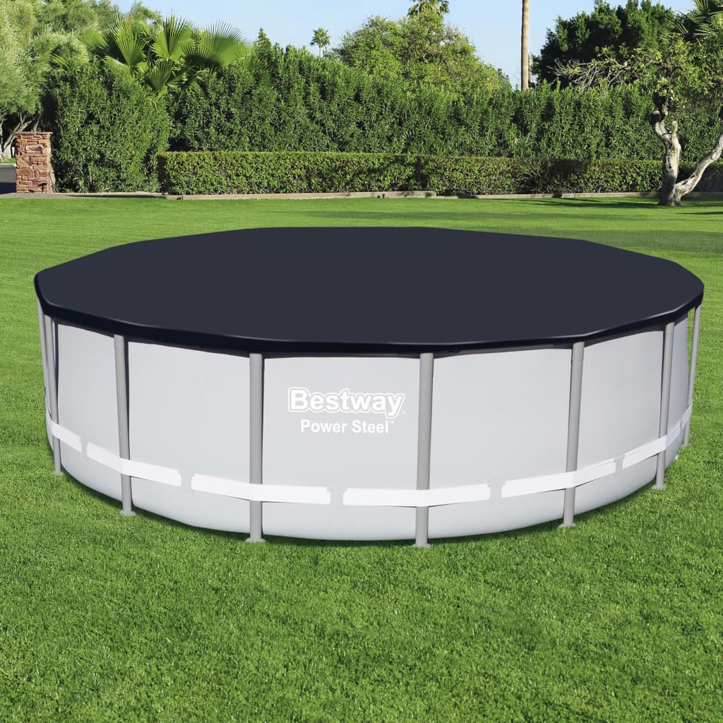 Poolabdeckung Flowclear 488 cm - Premium Poolabdeckungen & -unterlagen  - Just €49.15! Shop now at homesales4u