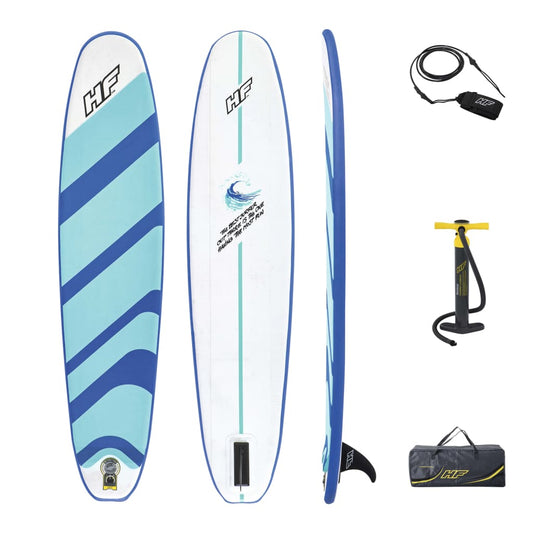 Hydro-Force Aufblasbares Surfbrett 243×57×7 cm - Premium Paddelboards  - Just €363.48! Shop now at homesales4u