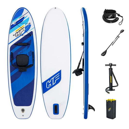 Hydro-Force Oceana Aufblasbares SUP Stand-Up-Paddelbrett - Premium Paddelboards  - Just €431.25! Shop now at homesales4u