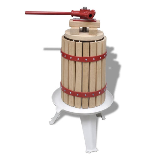 Obst- und Weinpresse 6 L - Premium Weinkellerei  - Just €81.57! Shop now at homesales4u