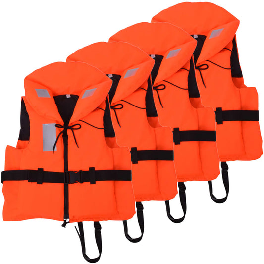 Schwimmwesten 4 Stk. 100 N 40-60 kg - Premium Rettungswesten  - Just €239.11! Shop now at homesales4u
