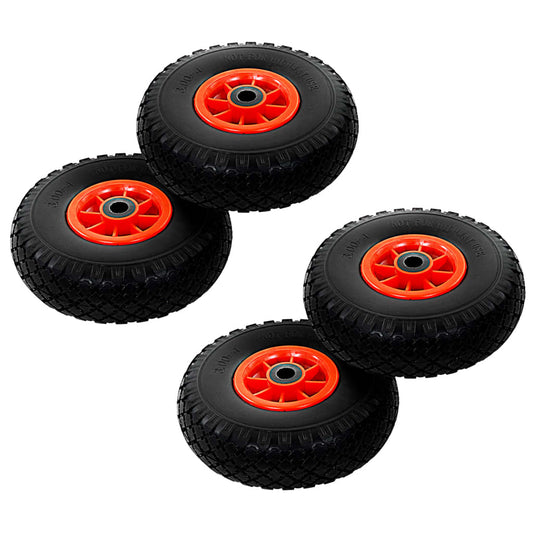 Sackkarrenräder 4 Stk. Massives PU 3,00 - 4 (260x85) - Premium Hebezüge, Kräne & Rollwagen  - Just €84.07! Shop now at homesales4u