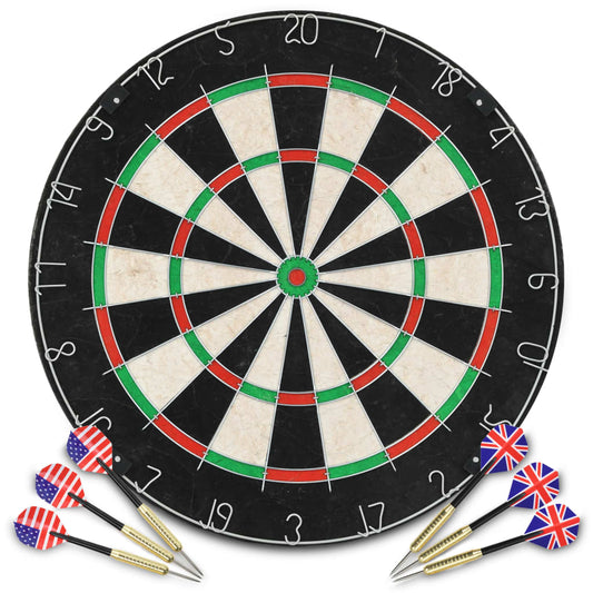 Professionelles Dartboard Sisal mit 6 Darts - Premium Dartpfeile  - Just €87.87! Shop now at homesales4u