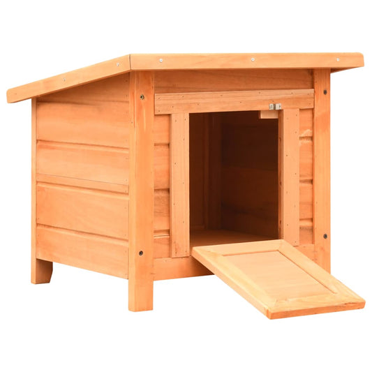 Katzenhaus 50x46x43,5 cm Kiefernholz & Tannenholz - Premium Kratzbäume  - Just €84.15! Shop now at homesales4u