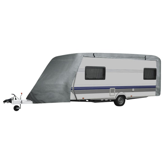 Wohnwagen-Abdeckung Grau Gr. S - Premium Kfz-Abdeckplanen  - Just €134.71! Shop now at homesales4u
