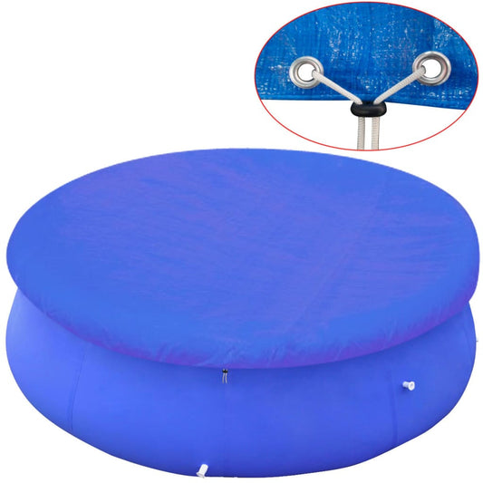 Poolabdeckung PE Rundform 450 - 457 cm 90 g/m² - Premium Poolabdeckungen & -unterlagen  - Just €49.95! Shop now at homesales4u