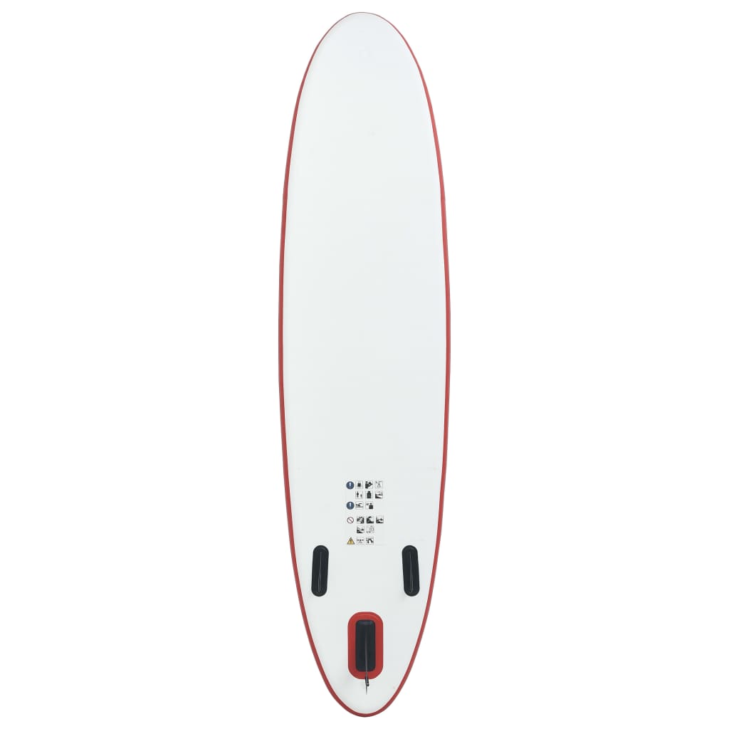 Stand Up Paddle Board SUP Aufblasbar Rot und Weiß - Premium Paddelboards  - Just €245.75! Shop now at homesales4u
