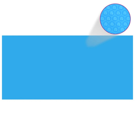 Rechteckige Pool-Abdeckung PE Blau 450 x 220 cm - Premium Poolabdeckungen & -unterlagen  - Just €41.81! Shop now at homesales4u