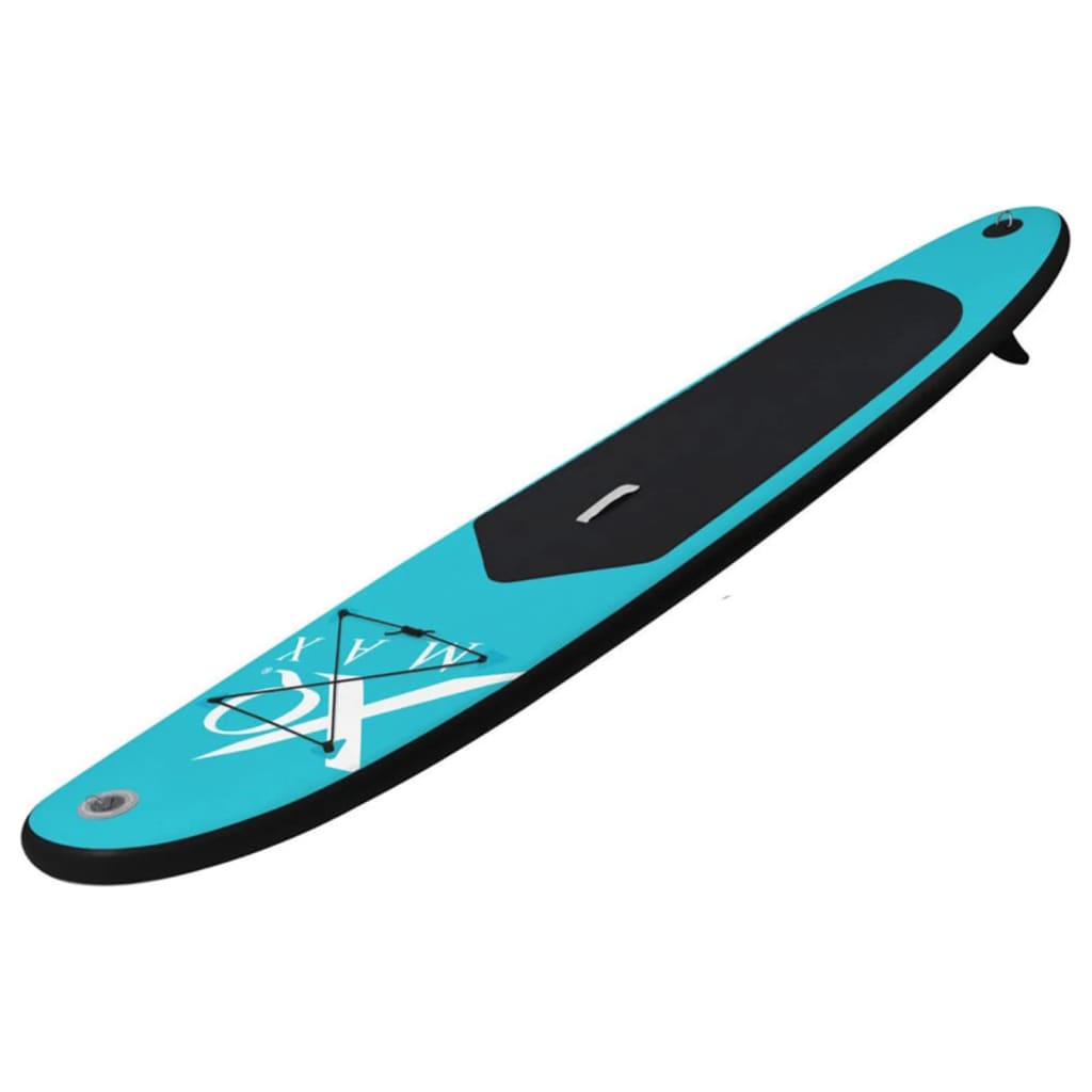 Stand-up-Paddle-Board 285 cm Aufblasbar Blau & Schwarz - Premium Paddelboards  - Just €337.32! Shop now at homesales4u
