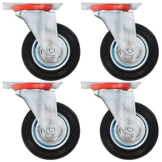 8 Stk. Lenkrollen 100 mm - Premium Materialbeförderung  - Just €74.09! Shop now at homesales4u