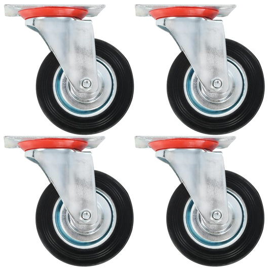 12 Stk. Lenkrollen 100 mm - Premium Materialbeförderung  - Just €116.92! Shop now at homesales4u
