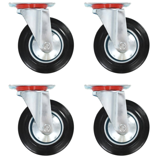 8 Stk. Lenkrollen 160 mm - Premium Materialbeförderung  - Just €131.50! Shop now at homesales4u