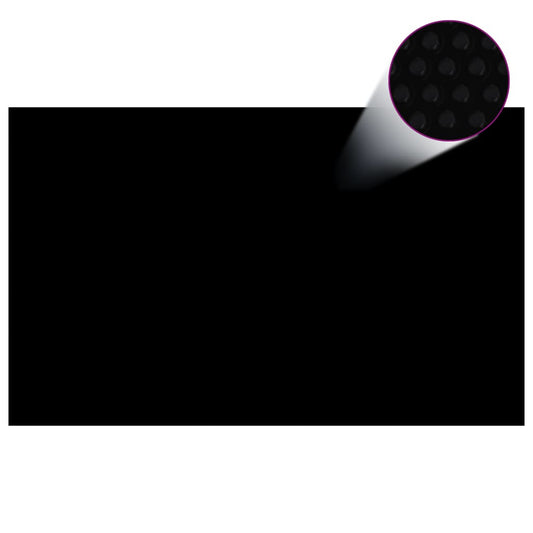 Poolabdeckung Schwarz 260x160 cm PE - Premium Poolabdeckungen & -unterlagen  - Just €24.12! Shop now at homesales4u