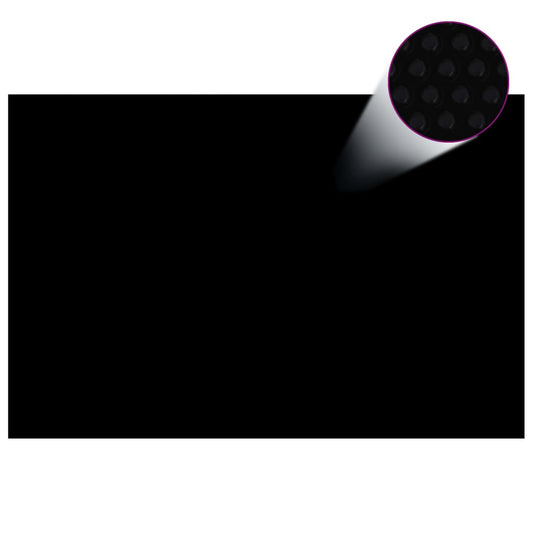 Poolabdeckung Schwarz 300x200 cm PE - Premium Poolabdeckungen & -unterlagen  - Just €34.20! Shop now at homesales4u