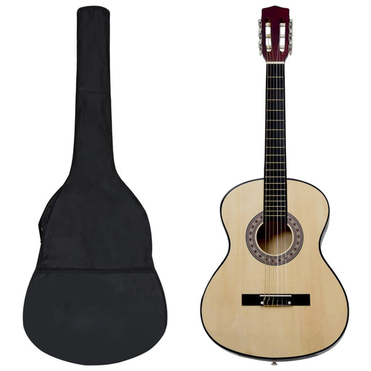 8-tlg. Klassikgitarren-Set für Anfänger 3/4 36" - Premium Gitarren  - Just €79.31! Shop now at homesales4u