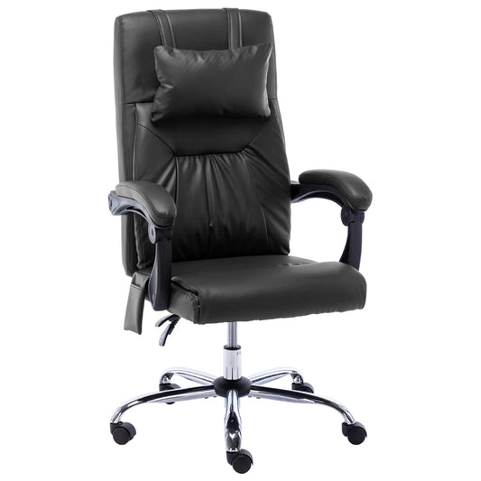 Massage-Bürostuhl Schwarz Kunstleder - Premium Bürostühle  - Just €206.69! Shop now at homesales4u