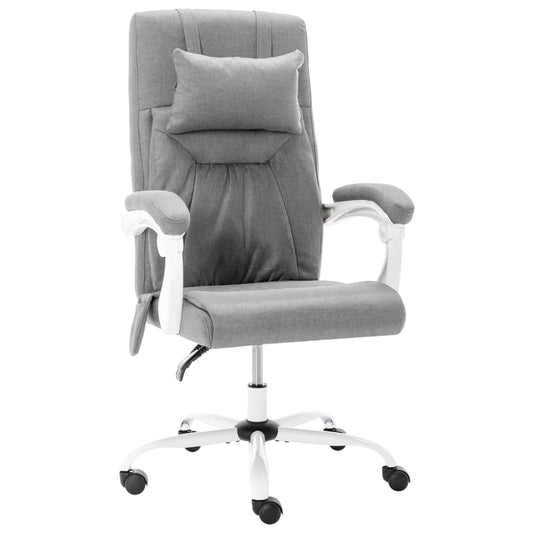 Massage-Bürostuhl Grau Stoff - Premium Bürostühle  - Just €235.11! Shop now at homesales4u