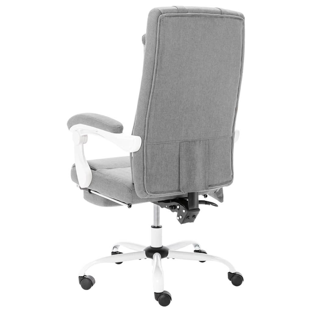 Massage-Bürostuhl Grau Stoff - Premium Bürostühle  - Just €235.11! Shop now at homesales4u
