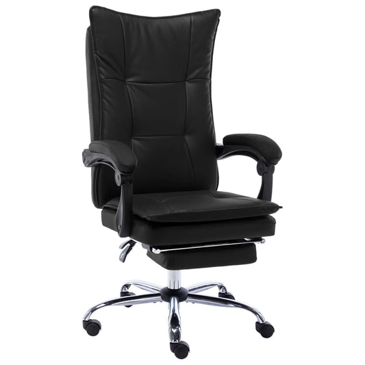 Bürostuhl Schwarz Kunstleder - Premium Bürostühle  - Just €229.29! Shop now at homesales4u