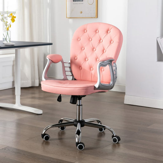 Bürodrehstuhl Rosa Kunstleder - Premium Bürostühle  - Just €166.19! Shop now at homesales4u