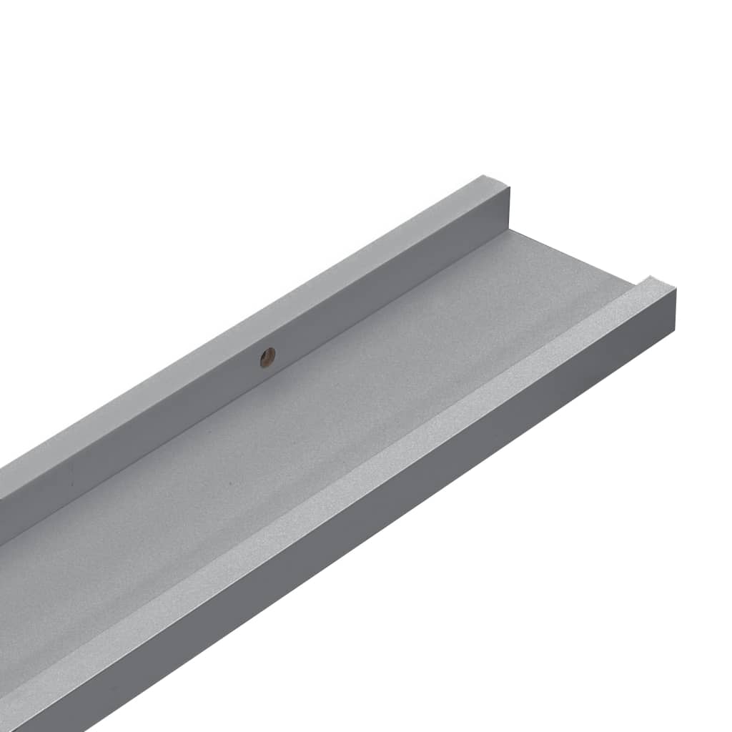 Bilderleisten 2 Stk. Grau 60x9x3 cm MDF - Premium Wandregale  - Just €27.55! Shop now at homesales4u