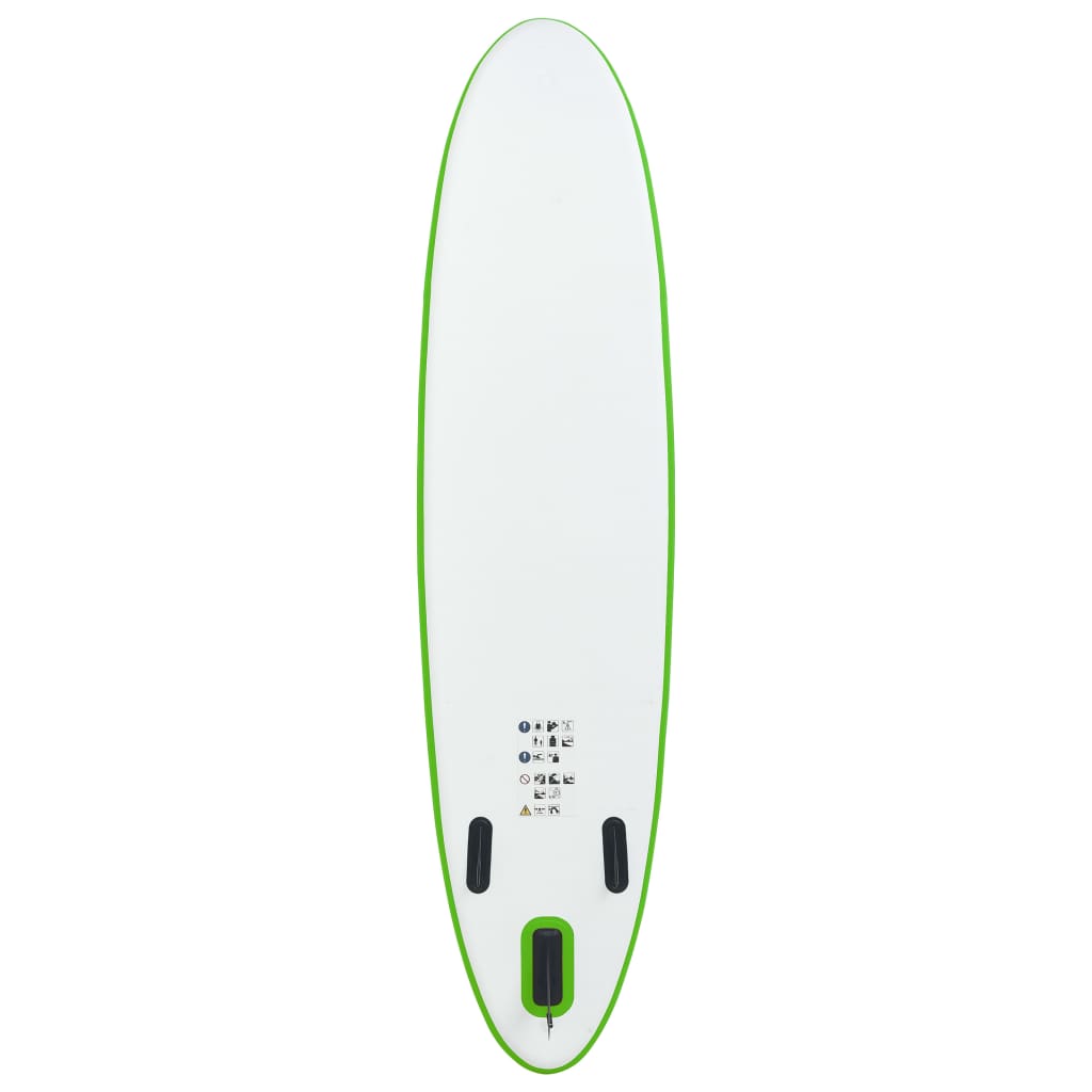 SUP-Board-Set Aufblasbar Grün und Weiß - Premium Paddelboards  - Just €311.24! Shop now at homesales4u