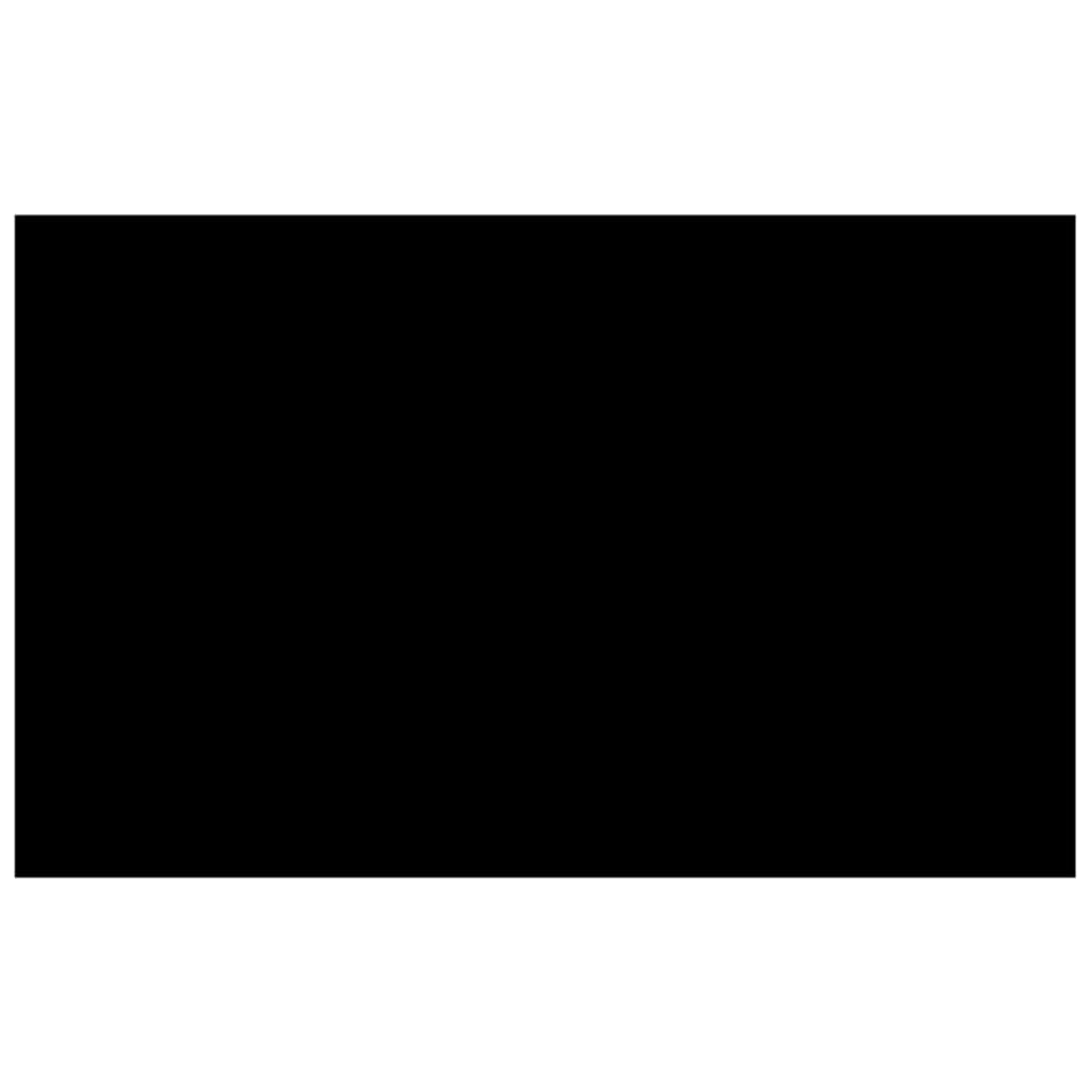 Rechteckige Poolabdeckung 800x500 cm PE Schwarz - Premium Poolabdeckungen & -unterlagen  - Just €141.60! Shop now at homesales4u