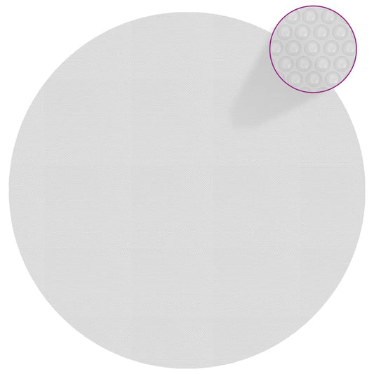 Treibende Pool-Solarplane PE 527 cm Grau - Premium Poolabdeckungen & -unterlagen  - Just €74.96! Shop now at homesales4u